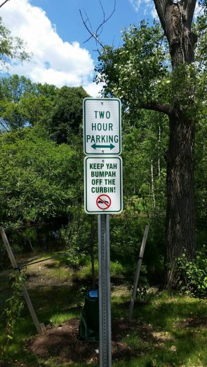 bumpah sign