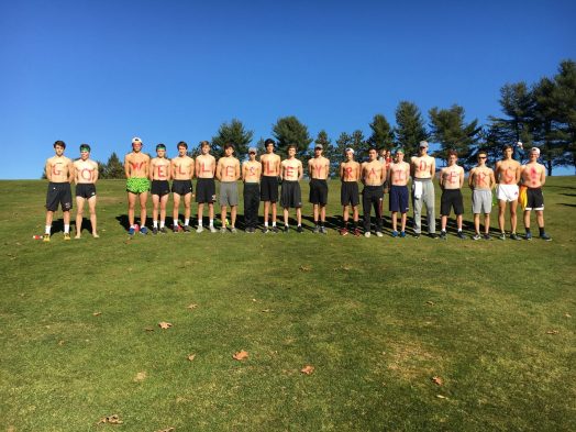 WHS cross country team photo at states