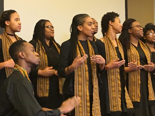 Harvard College Kuumba Singers at World of Wellesley MLK Jr. Breakfas