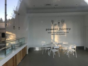 Inside Pressed Juicery, Wellesley