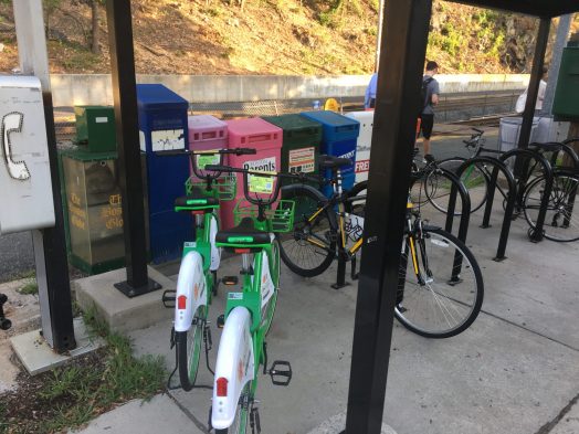 ant bikes at wellesley hills station