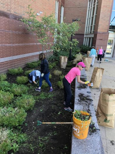 Wellesley High clean-up