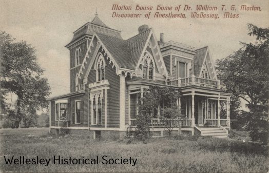 Wellesley Historical Society postcard