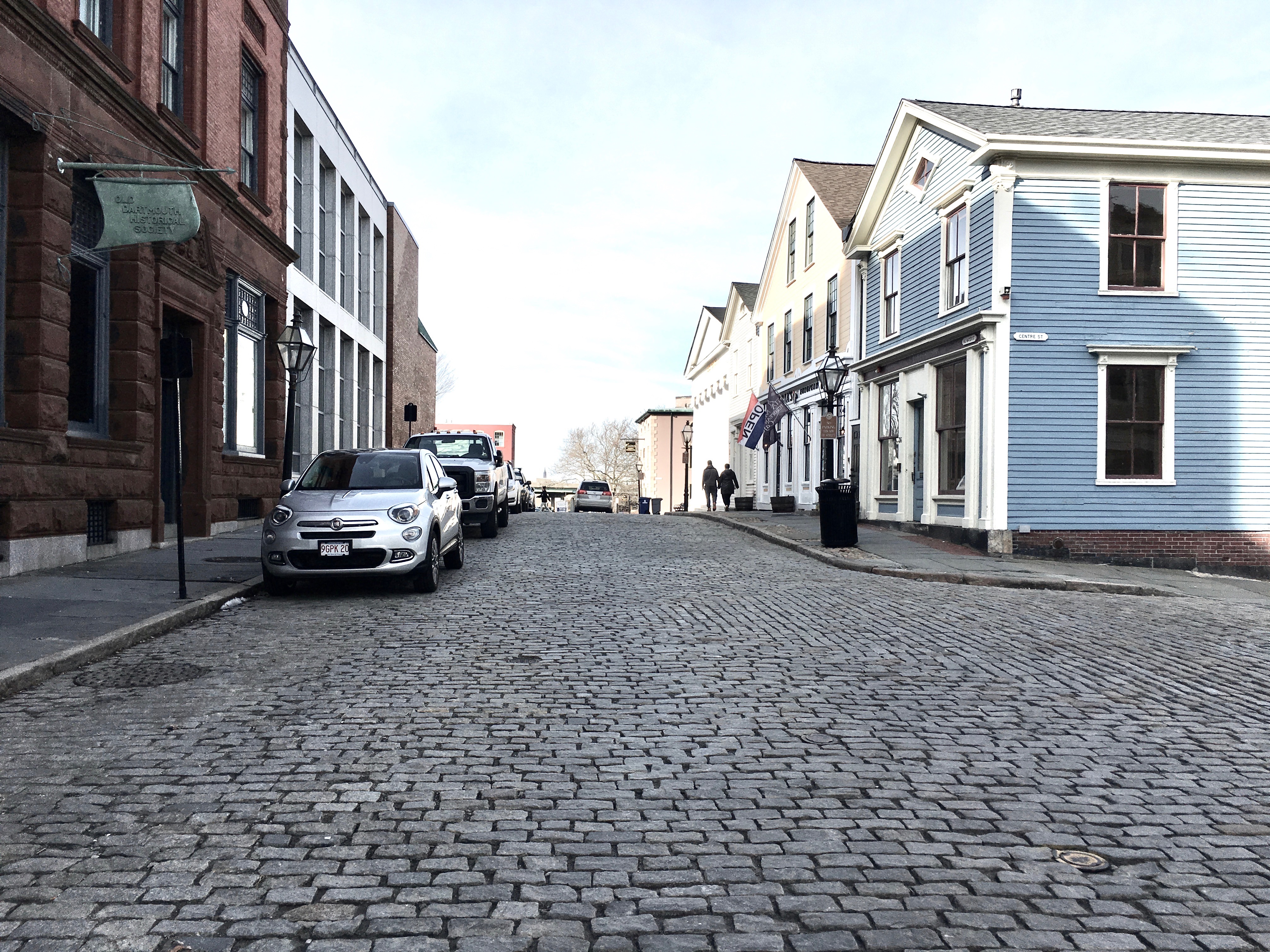 New Bedford, cobblestones street