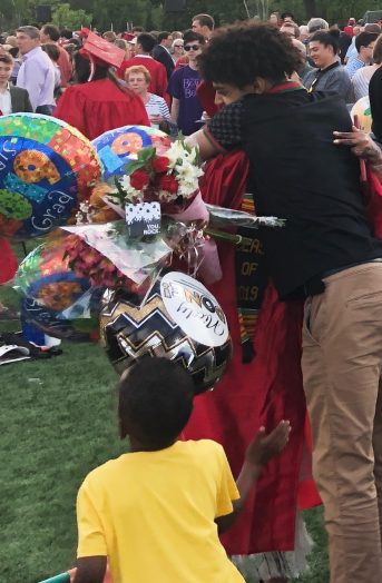 Hugging it up