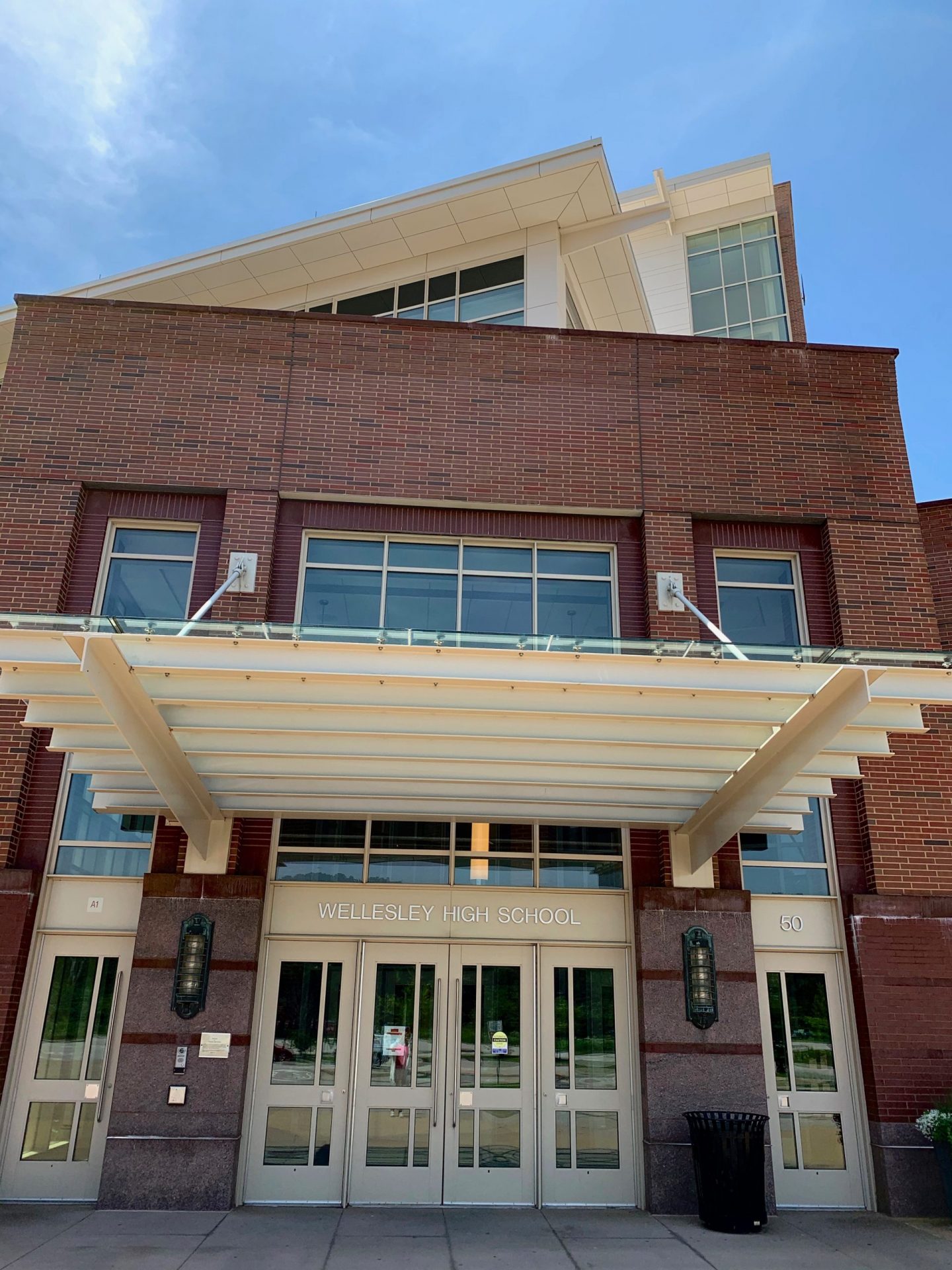 Happy 10th anniversary Wellesley High School (building) The