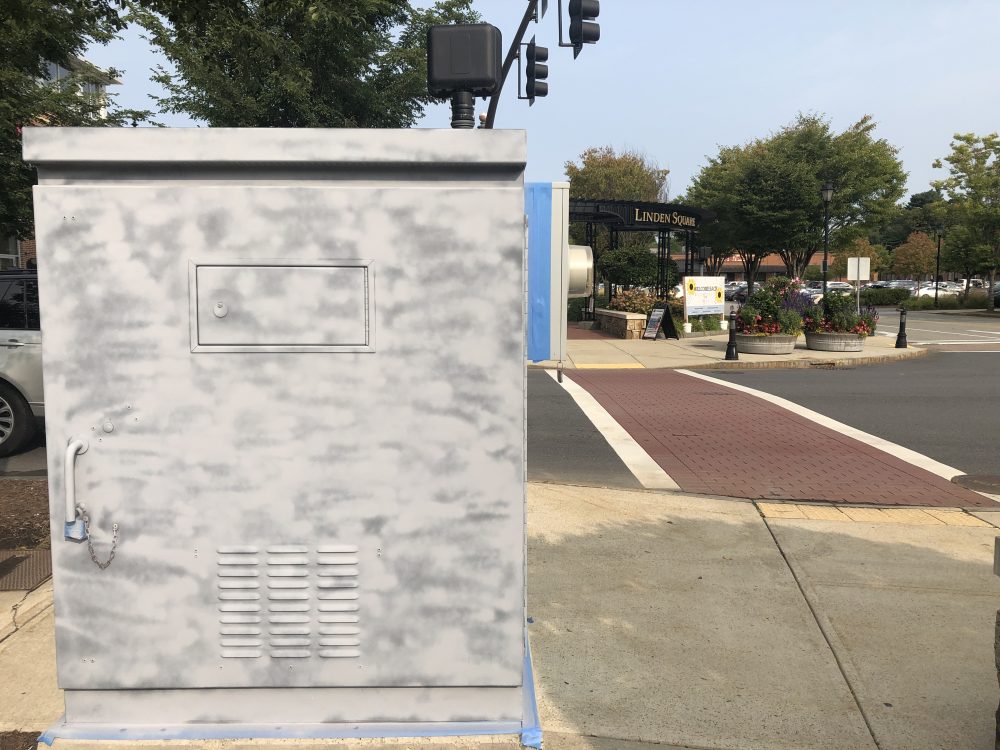 Linden Square electrical box