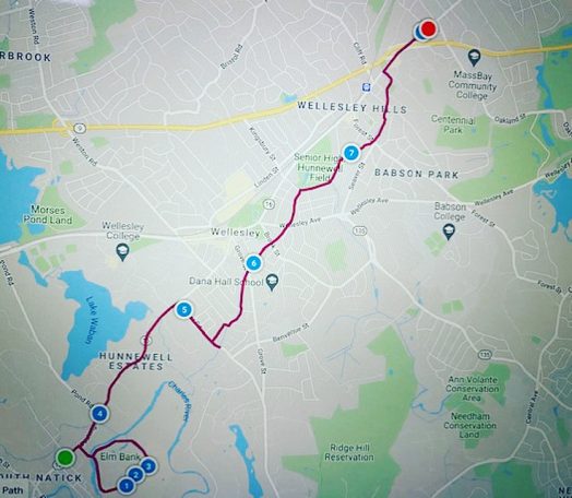 Magpiong's route