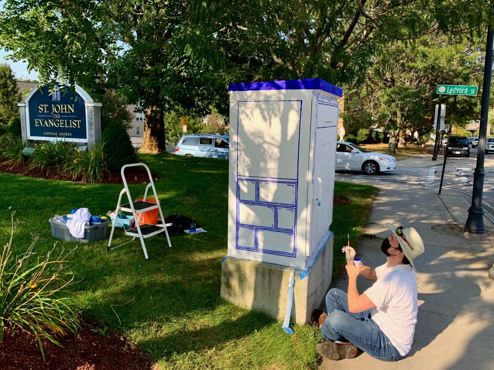 Wellesley electrical box