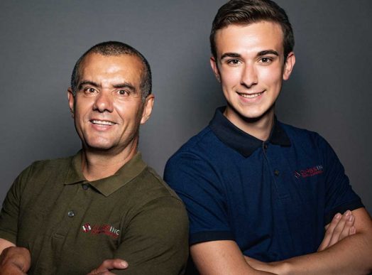 Nilton and Lucas Machado