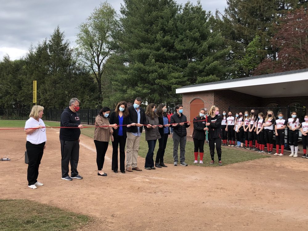 wellesley softball dedication