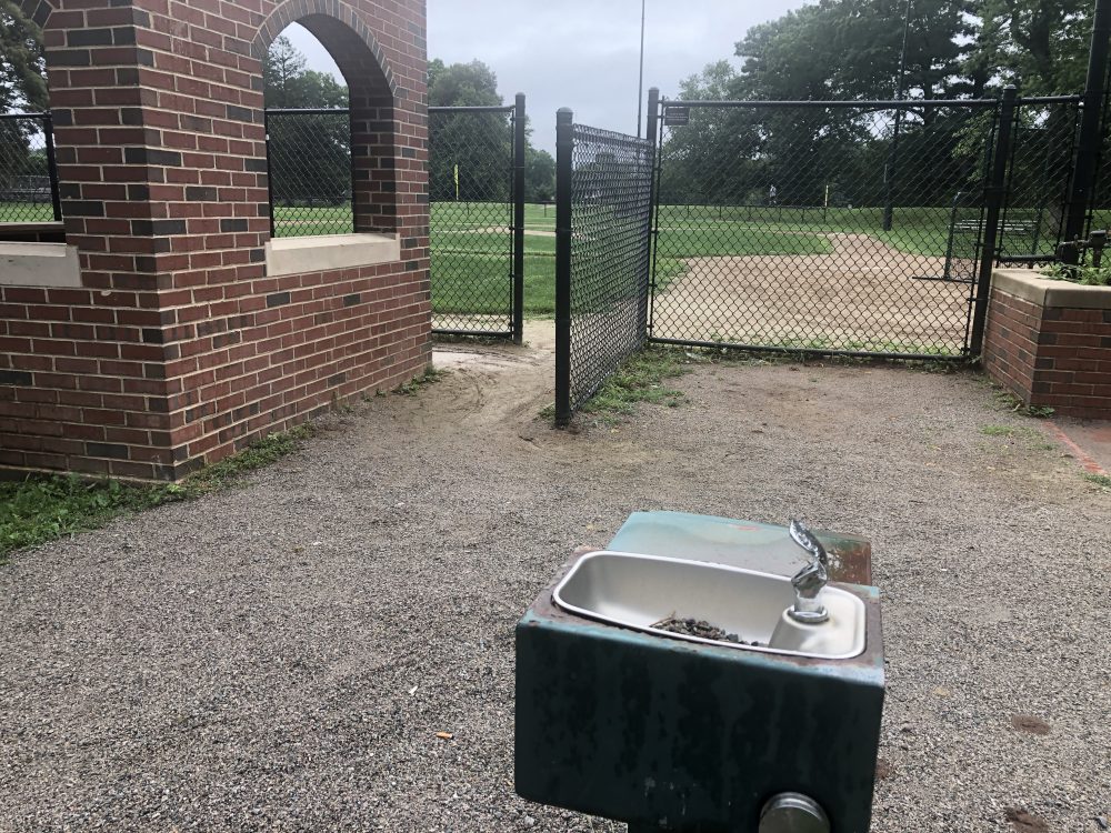 water fountain reidy field