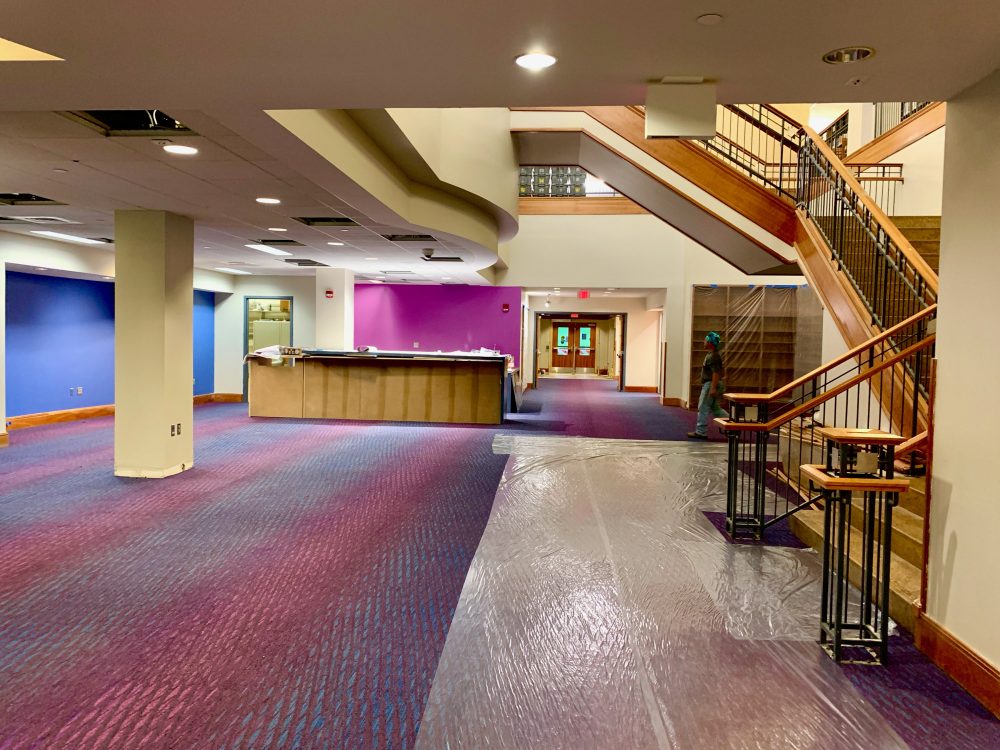 Wellesley library renovation