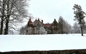 town hall winter snow