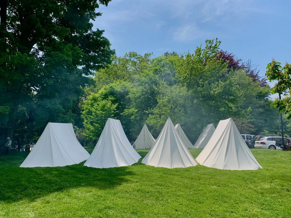 Wellesley's Wonderful Weekend, encampment