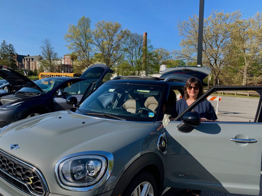 Electric Vehicle showcase, Wellesley, Raina McManus