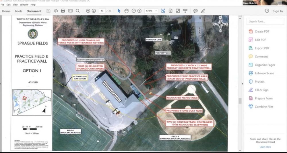 lax wall proposal sprague