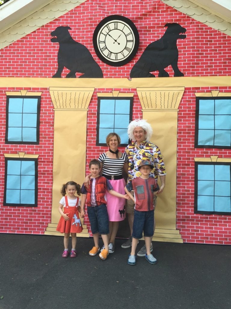 Wellesley twins go Back to the Future with spectacular birthday party