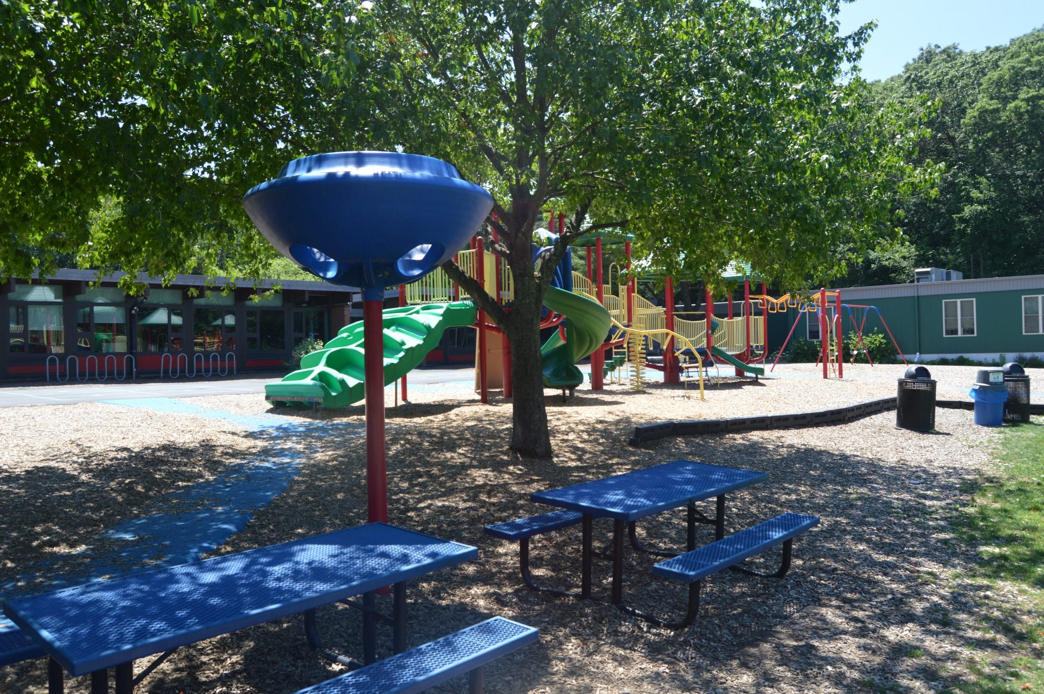 Schofield Elementary School, modular, playground, Wellesley