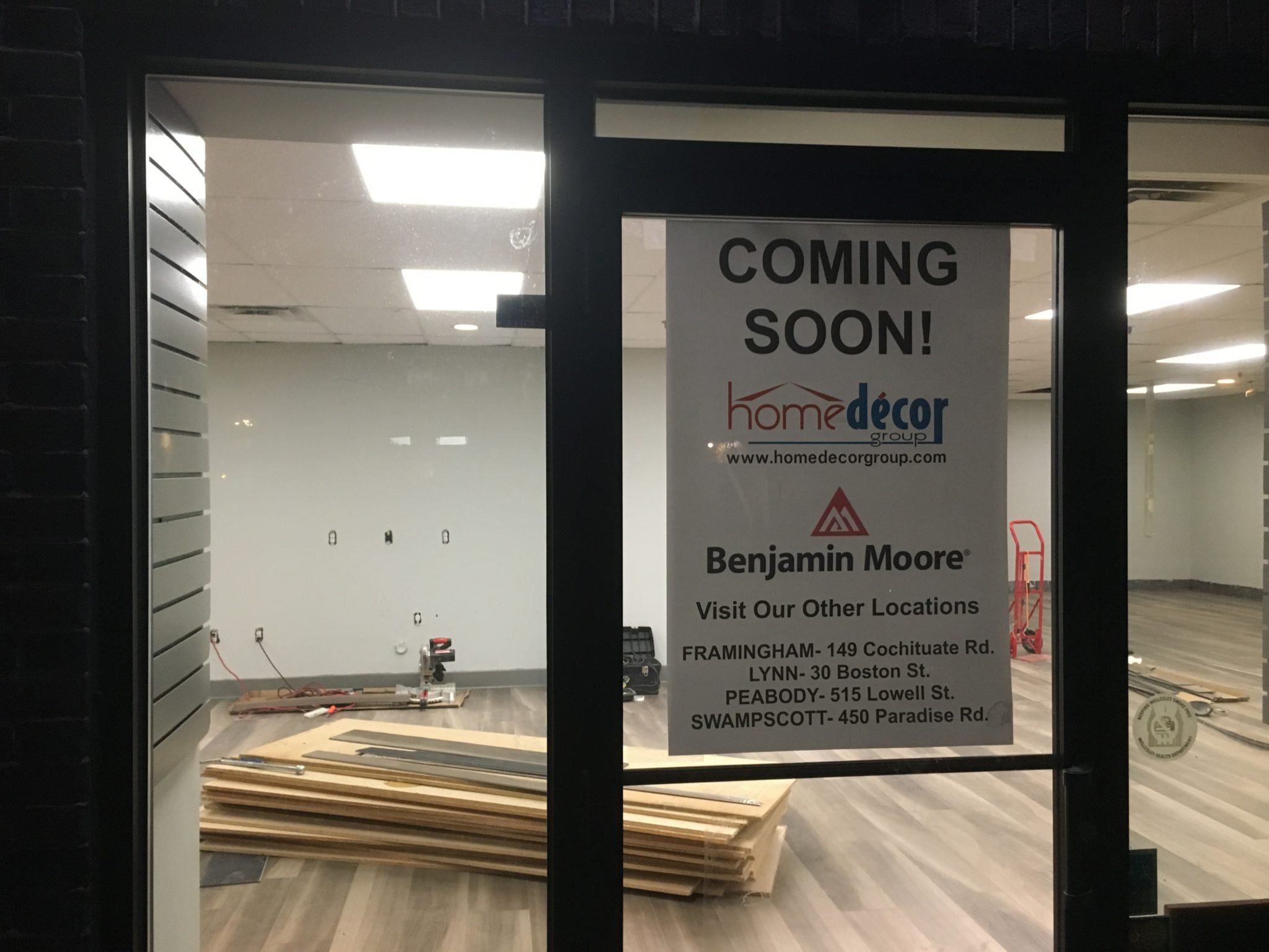 Wellesley to welcome new paint-plus store Home Decor Group - The ...