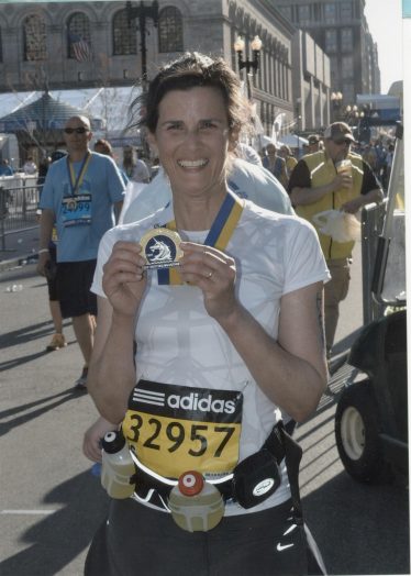 marathon medal - Lisa Rogers